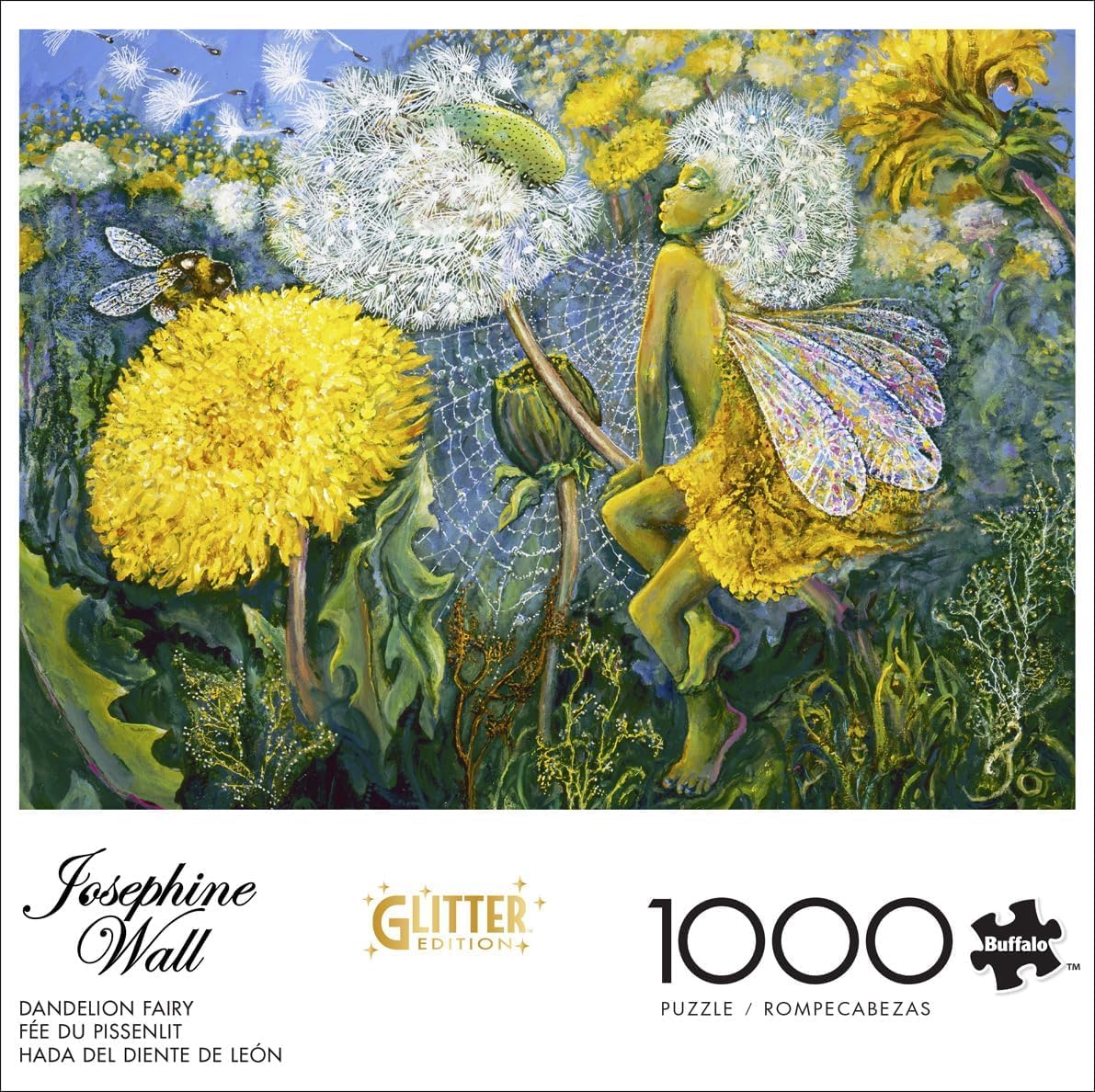 Josephine Wall's GLITTER&GOLD 750ジグソーパズル SURFER'S DREAM Fantasy UK Artist JOSEPHINE WALL 750 piece